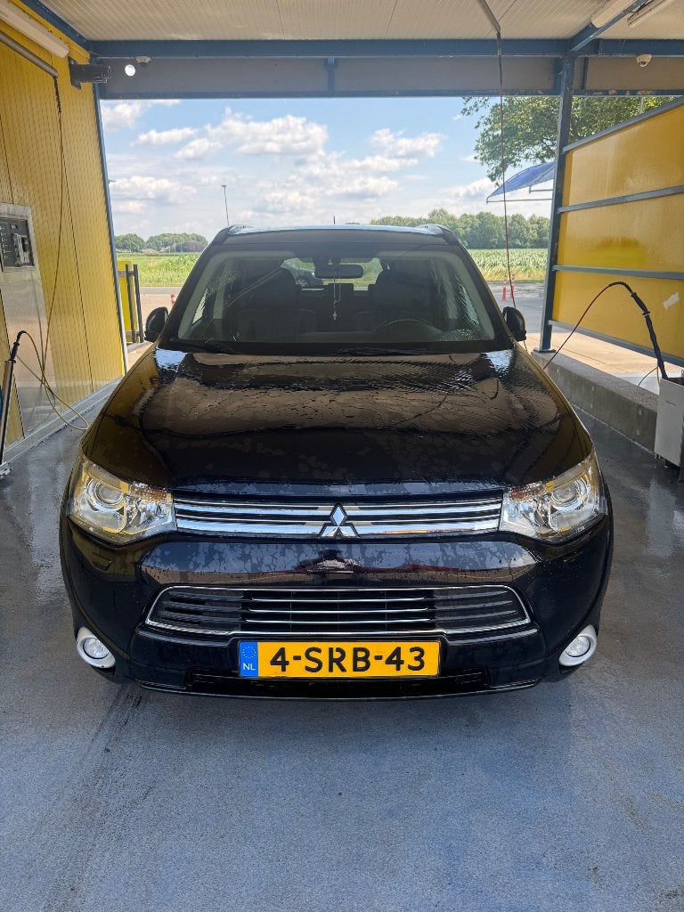 Mitshubisi-outlander hybride 2.0 phev instyle, Auto's, Mitsubishi, Outlander, Zwart, 4 cilinders, Zwart
