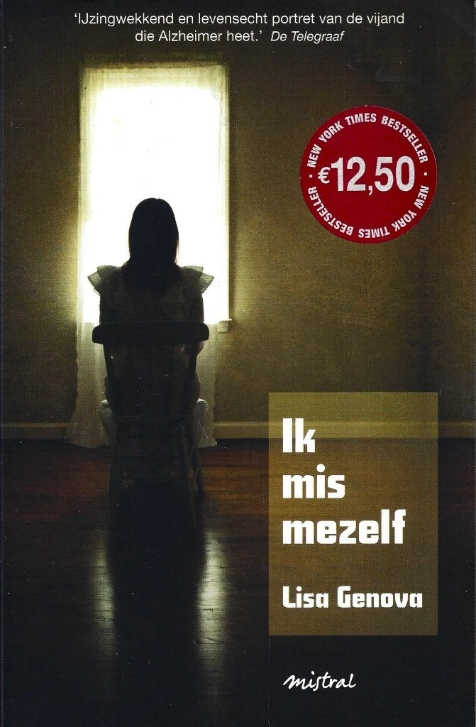 Lisa Genova - Ik mis mezelf (Alzheimer) - NIEUW, Ophalen of Verzenden, Nieuw