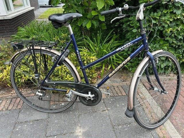 T.K. Batavus dames fiets, Ophalen, Velgrem, Versnellingen, Batavus