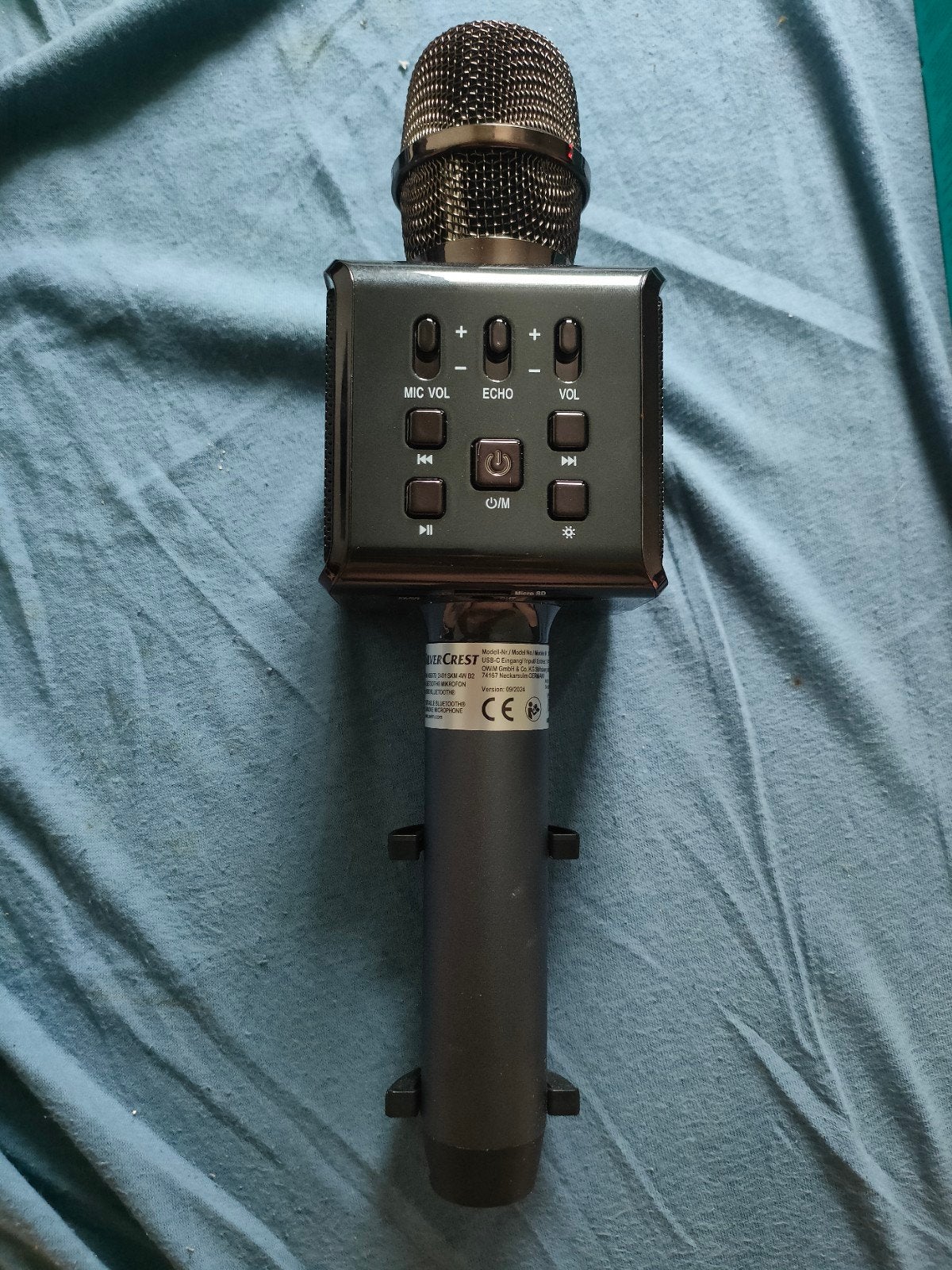 SilverCrest Karaoke Microfoon met Bluetooth, Ophalen