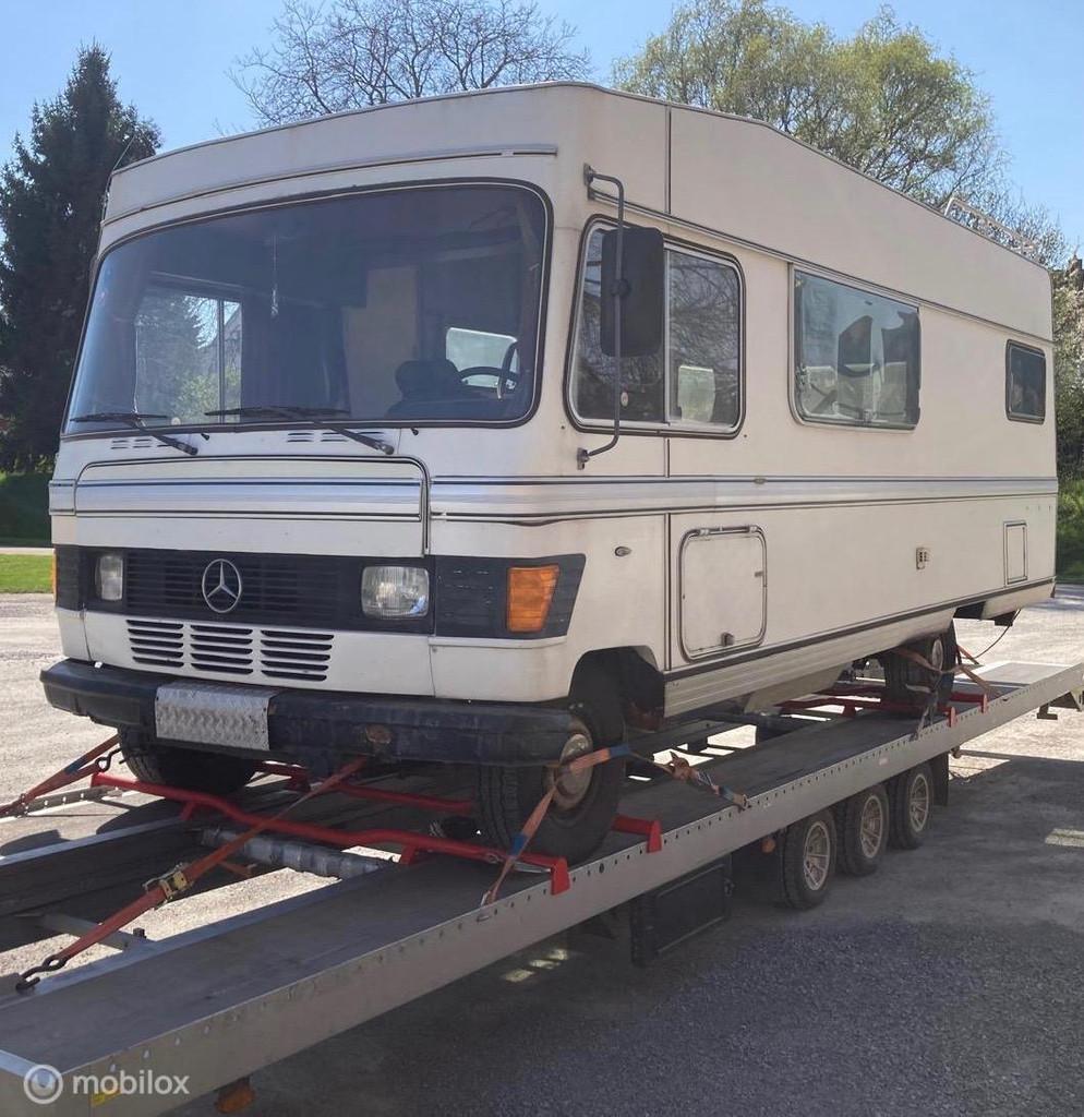 Mercedes Hymer 307D CAMPER HOBBYPROJEKT DUITSE PAPIEREN, Bedrijf, 6 tot 7 meter, Mercedes-Benz, 6 tot 7 meter