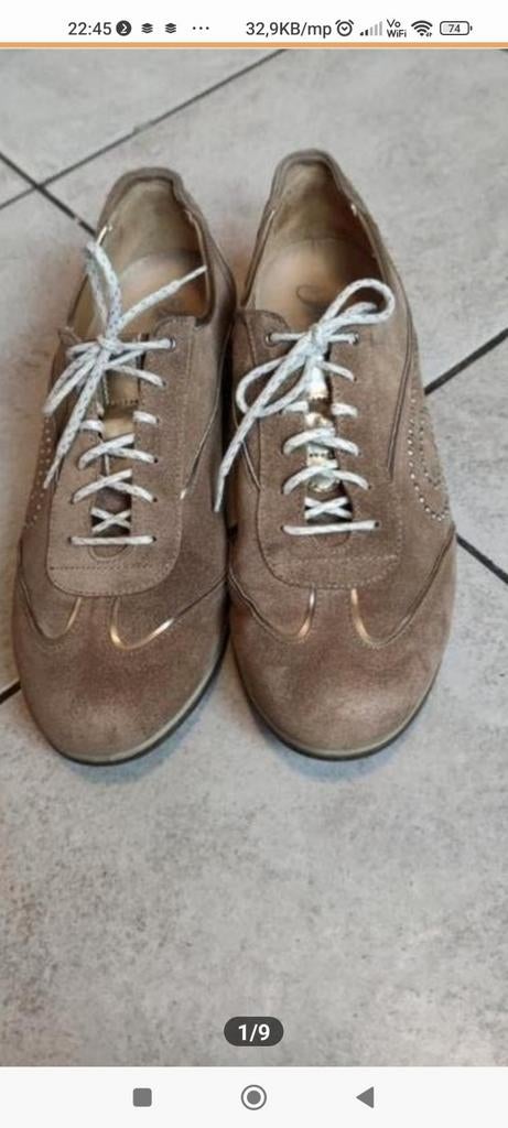 FOOTNOTES suede Veterschoenen maat 40 H, Kleding | Dames, Schoenen, Ophalen of Verzenden, Zo goed als nieuw, Zwart, Sneakers of Gympen