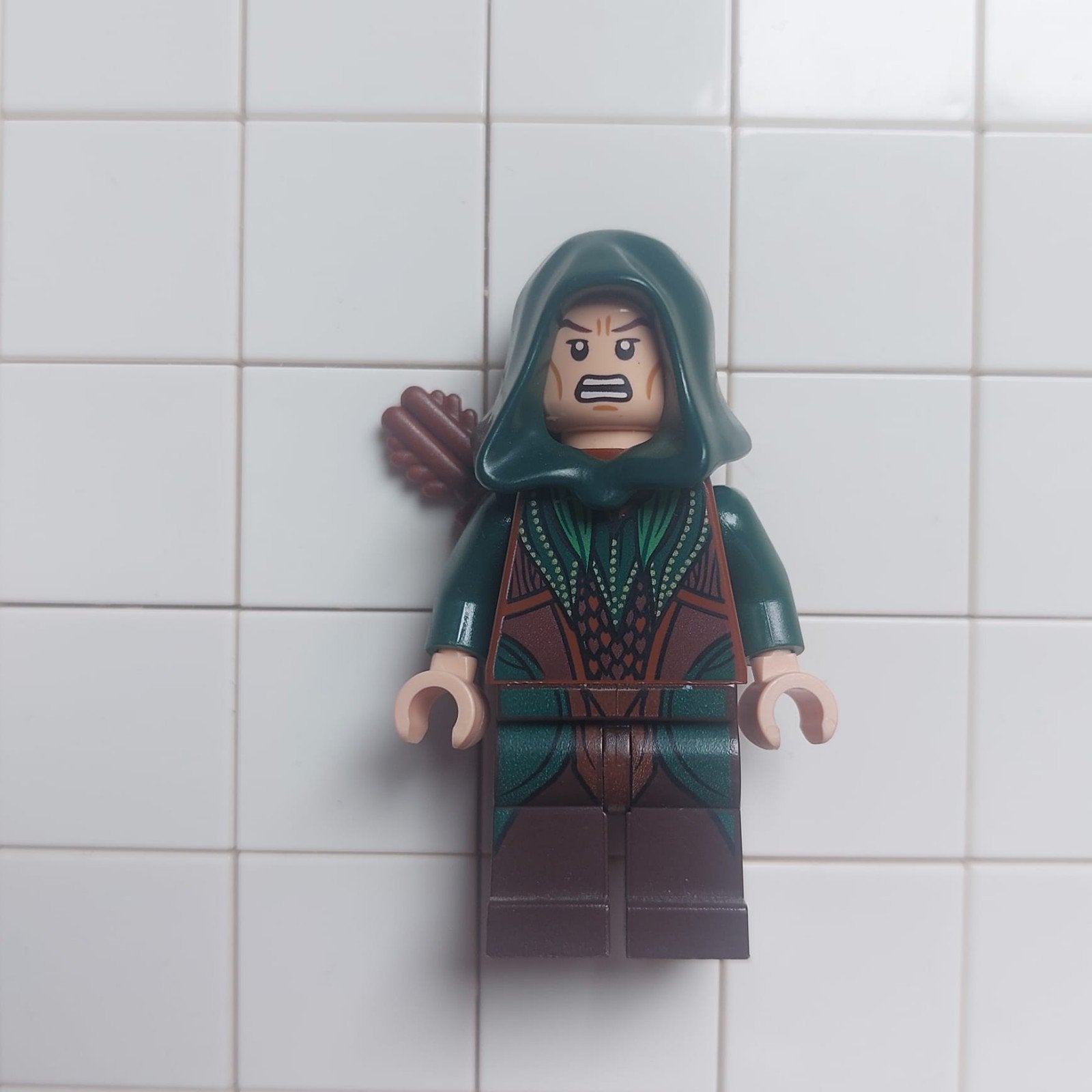 LEGO Lord of the Rings Minifig Mirkwood Elf Archer - lor078, Ophalen of Verzenden, Zo goed als nieuw