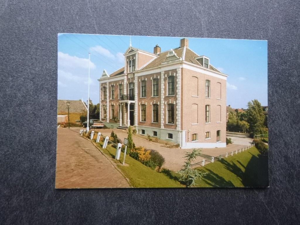 Nieuw Lekkerland, gemeentehuis 1987, Verzenden, 1980 tot heden, Gelopen, Noord-Brabant