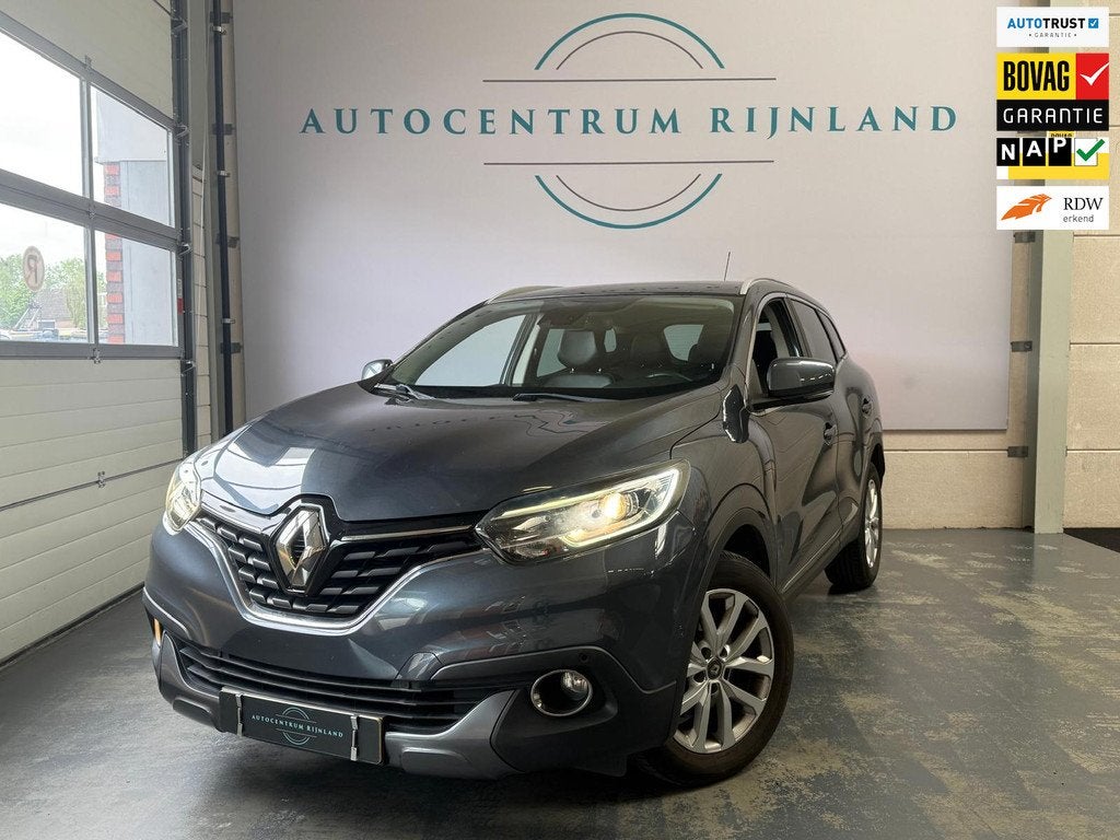 Renault Kadjar 1.2 TCe Intens Automaat, Navi, Camera, Auto's, Renault, Kadjar, 4 cilinders, Leder en Stof, Origineel Nederlands