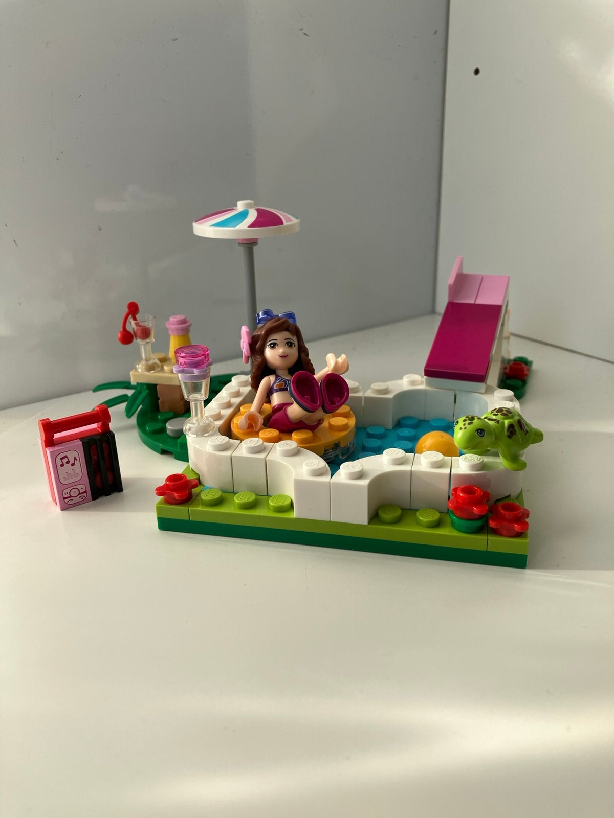 LEGO Friends 41090 -Olvia’s zwembad, Ophalen, Lego, Friends, Zo goed als nieuw