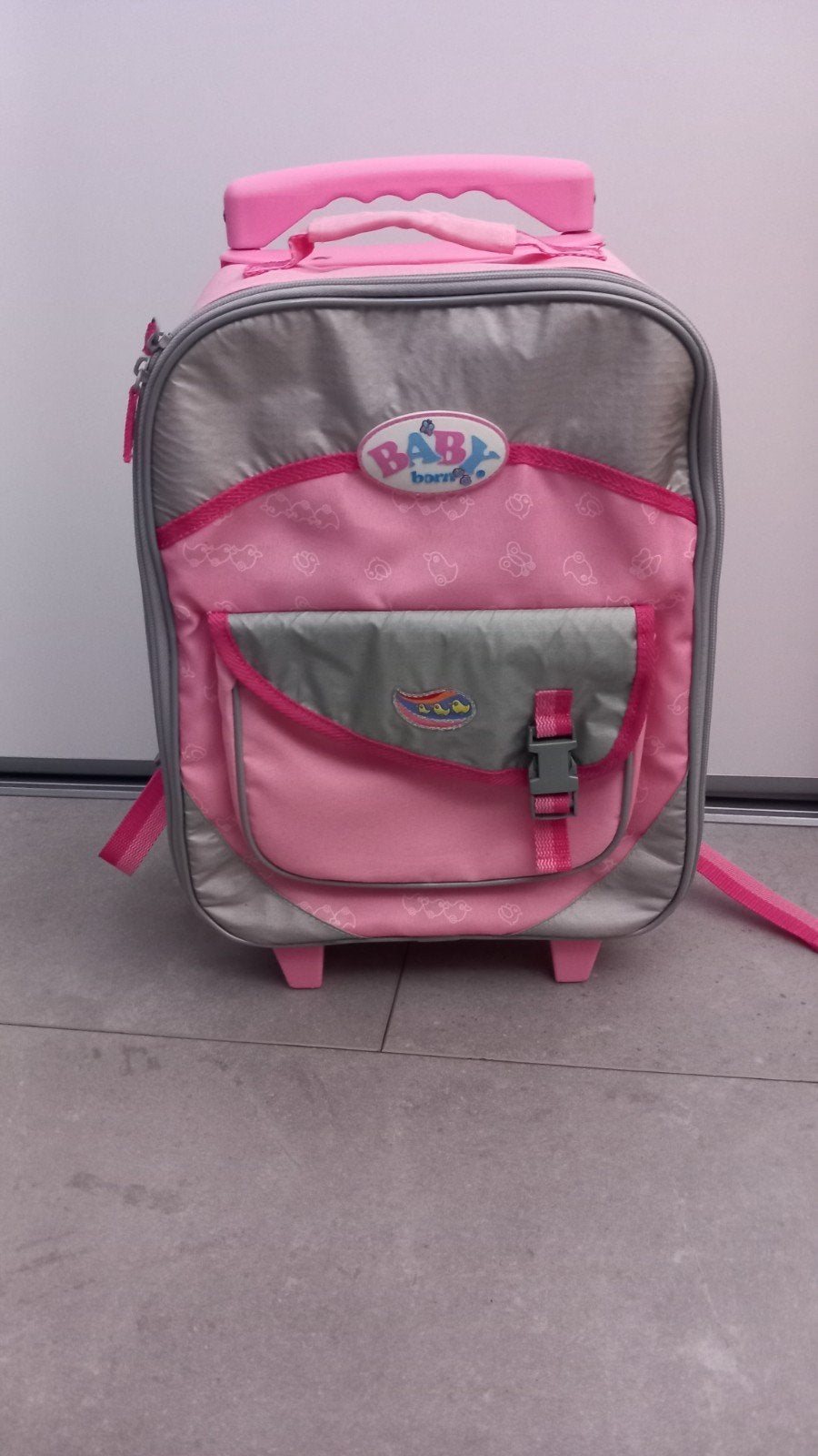 Baby born reis koffer trolley, Ophalen of Verzenden, Babypop