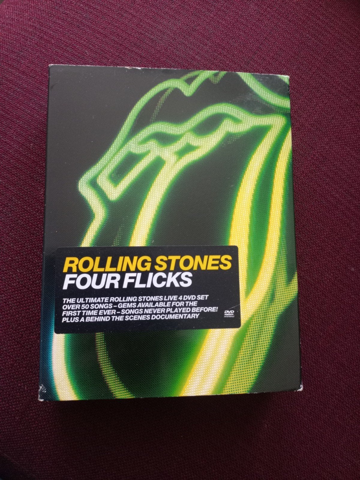 Rolling Stones Four Flicks DVD Boxset - Live Concerten, Gebruikt, Alle leeftijden, Boxset, Muziek en Concerten