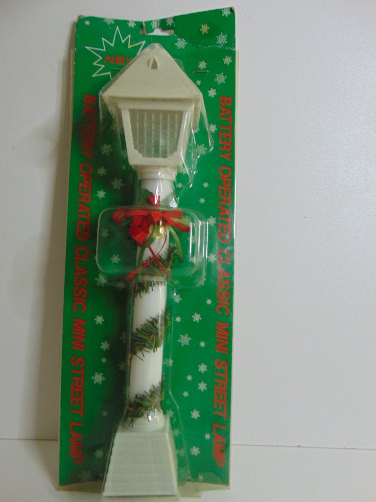 Mooie oude kerst lamp lantaarn old new stock, Ophalen of Verzenden, Gebruikt