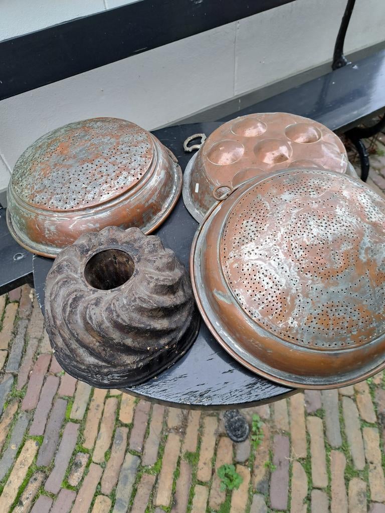 Antieke bakkerij attributen, Antiek en Kunst, Ophalen of Verzenden