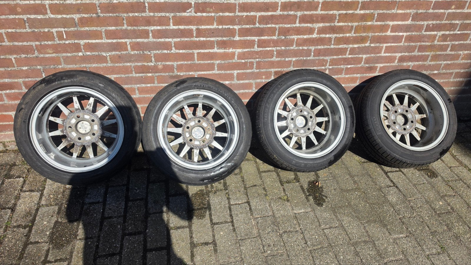4 stuks BMW velgen style 32, Ophalen, 15 inch, Velg(en), 185 mm