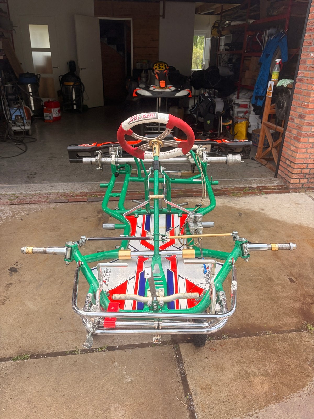 Tonykart 801 KZ Krypton Frame Nieuw/ nooit gebruikt, Ophalen, Nieuw, Kart