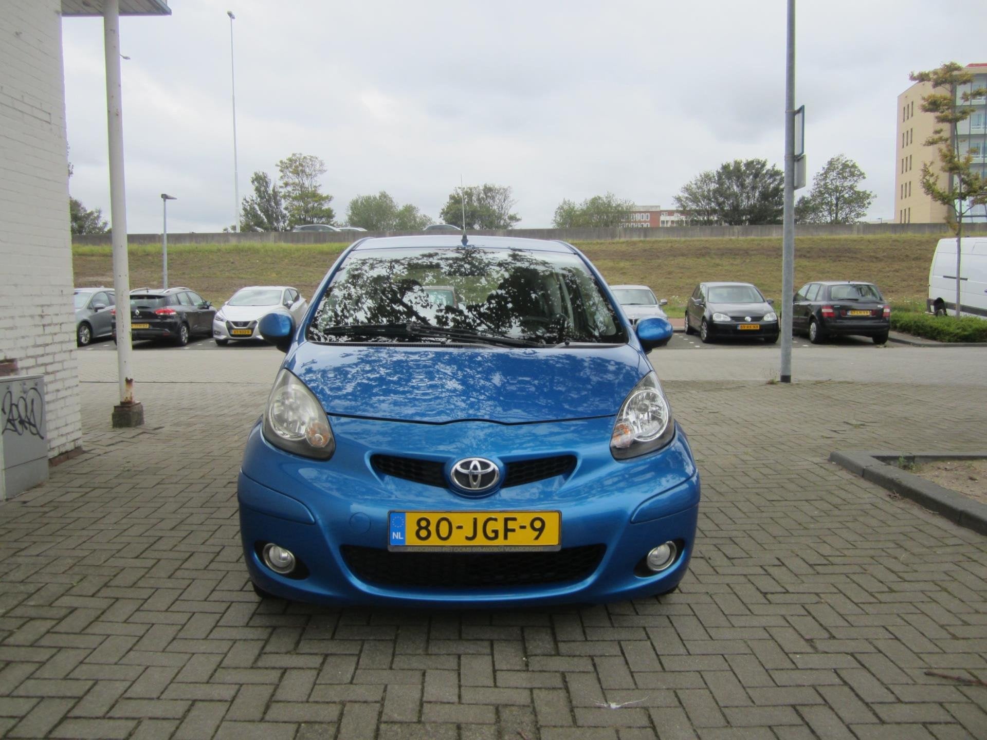 Toyota Aygo 1.0-12V Dynamic Blue, Voorwielaandrijving, Gebruikt, 68 pk, Origineel Nederlands
