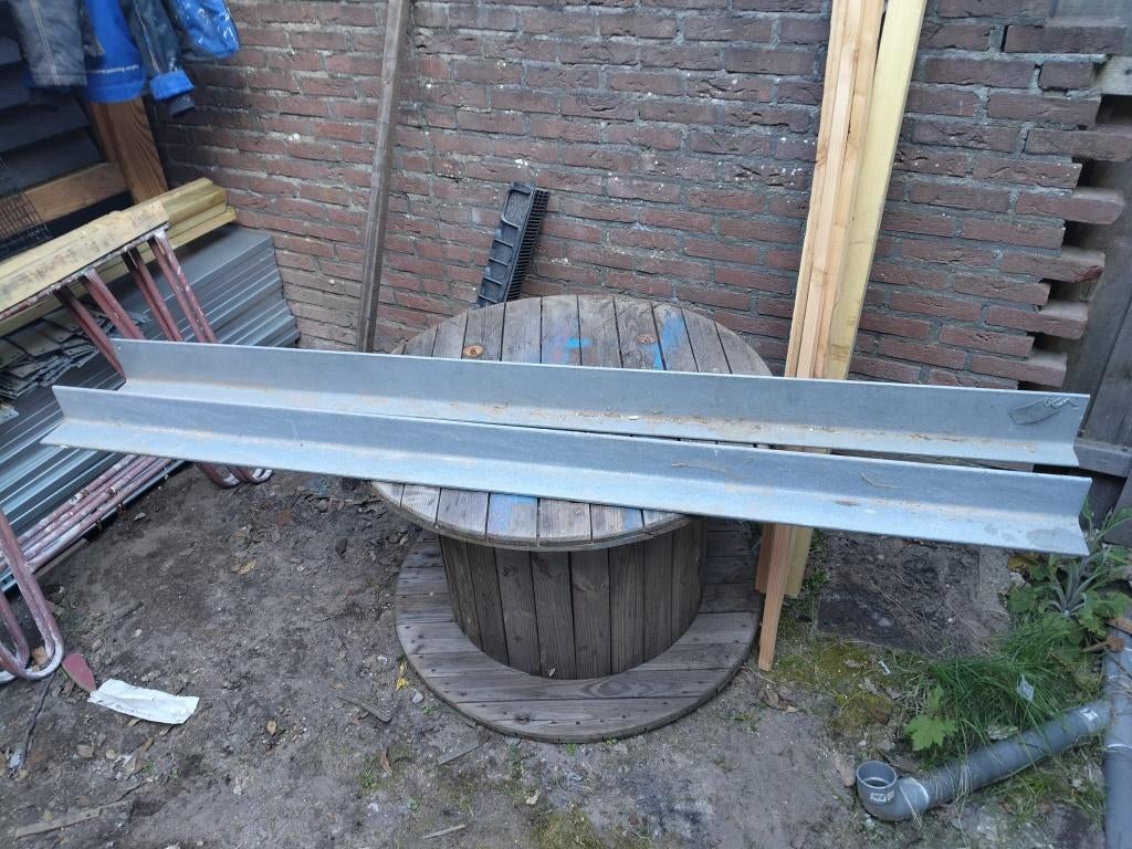 stalen latei / hoekstaal / draagbalk, Doe-het-zelf en Verbouw, Metalen, Ophalen, Nieuw, IJzer