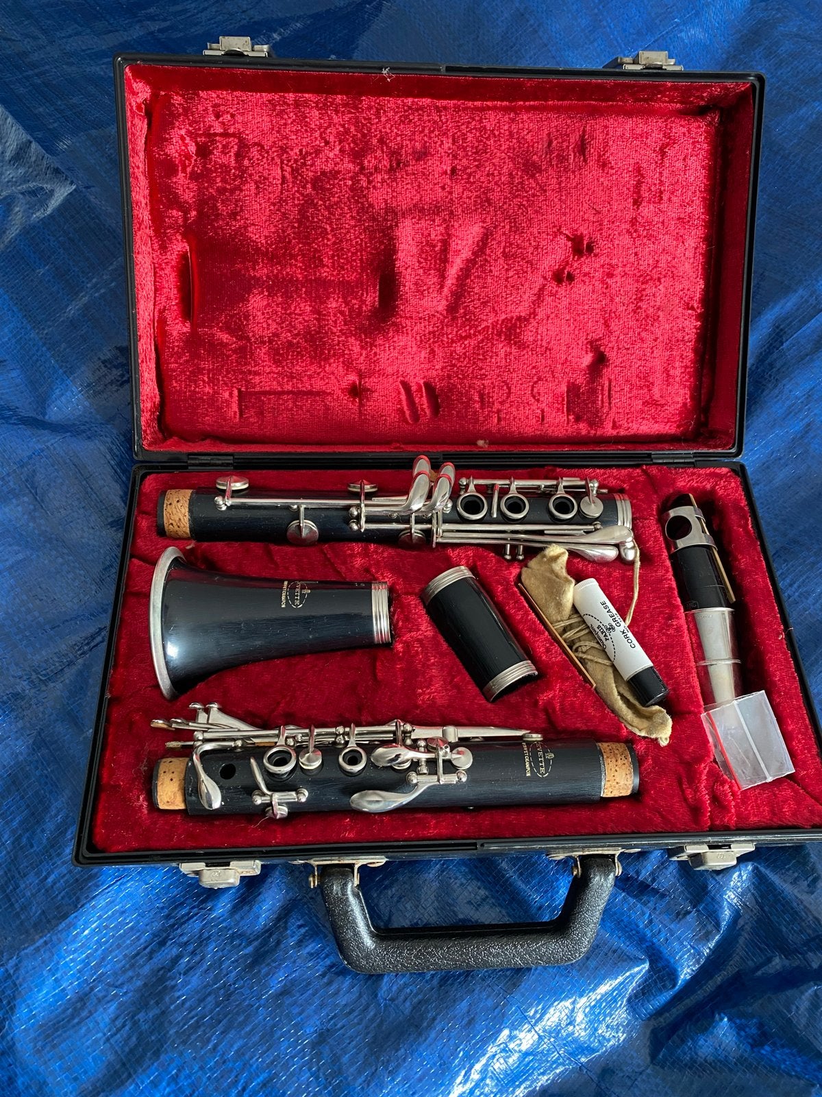 Klarinet Evette Buffet Crampon, Muziek en Instrumenten, Zo goed als nieuw, Met koffer, Hout, Ophalen