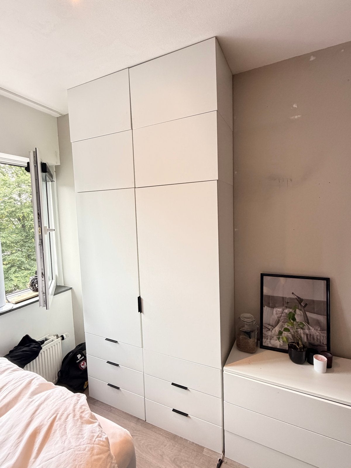 IKEA PLATSA Kast - Modulair met Lades en Hangkast, Ophalen, Overige materialen, 100 tot 150 cm, 200 cm of meer