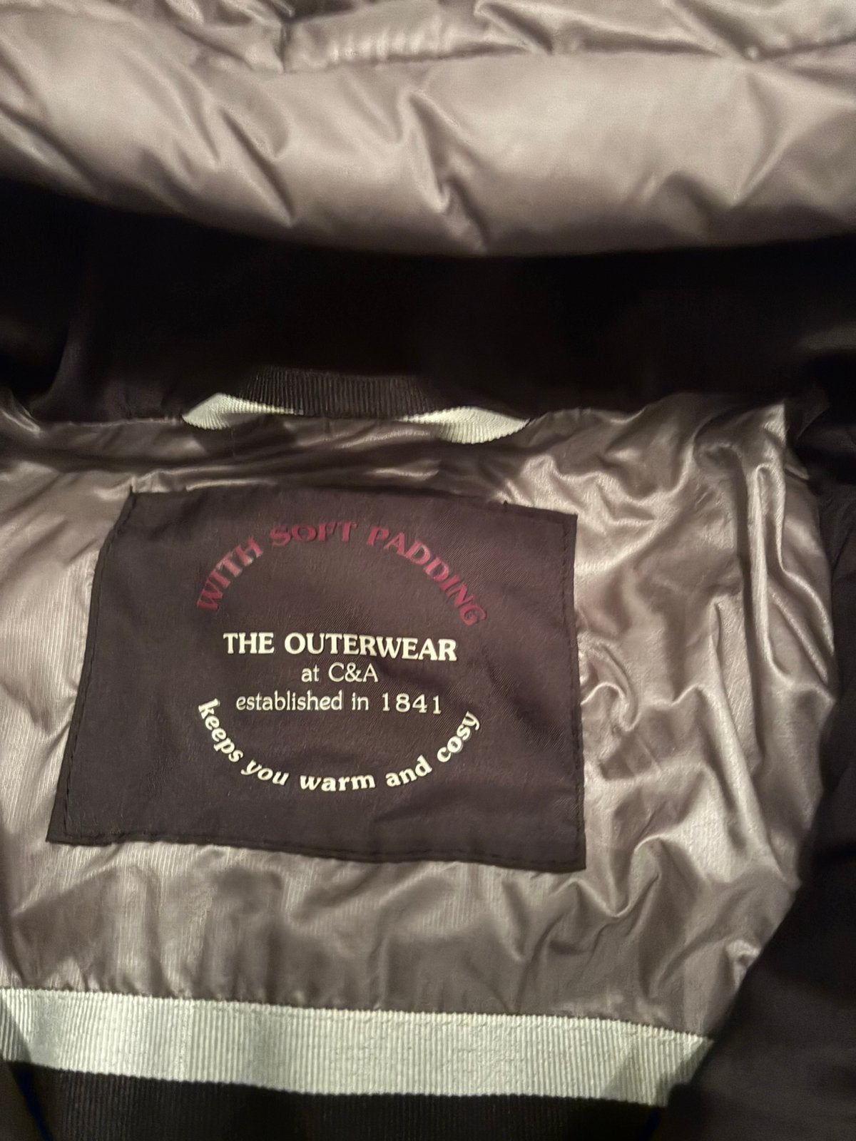 C&A winterjas maat M, Kleding | Dames, Ophalen of Verzenden, Zo goed als nieuw, Maat 38/40 (M), Bruin