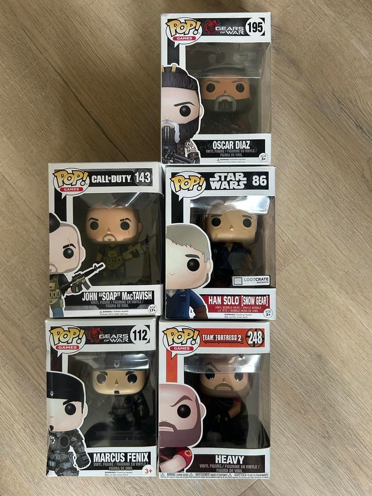 Funko Pop! Games Collectie (6 stuks), Verzamelen, Ophalen of Verzenden, Nieuw
