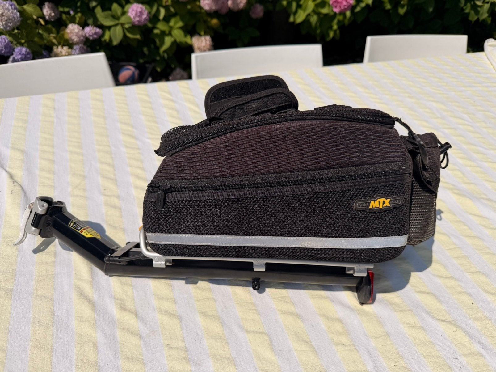 Topeak MTX 2.0 Trunkbag & MTX Beamrack., Ophalen of Verzenden, Gebruikt