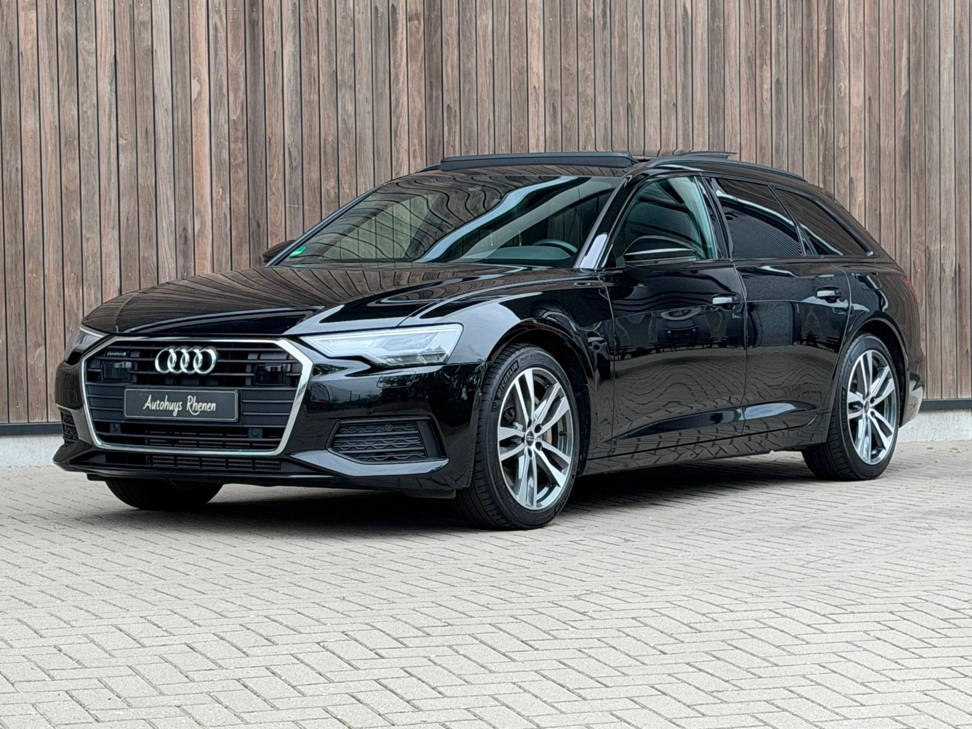 Audi A6 Avant 50 TFSI e quattro Advanced edition / Panorama, Automaat, 77 km/l, Gebruikt, Zwart
