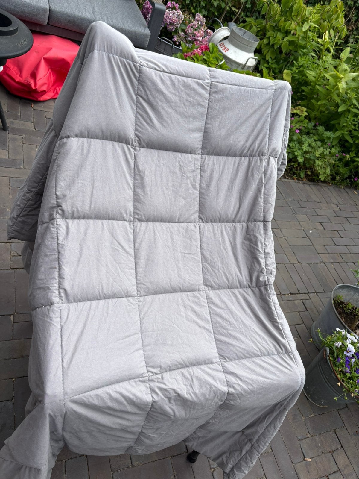 Ikea verzwaringsdeken 140x200, Ophalen, Gebruikt, Eenpersoons, Overige materialen