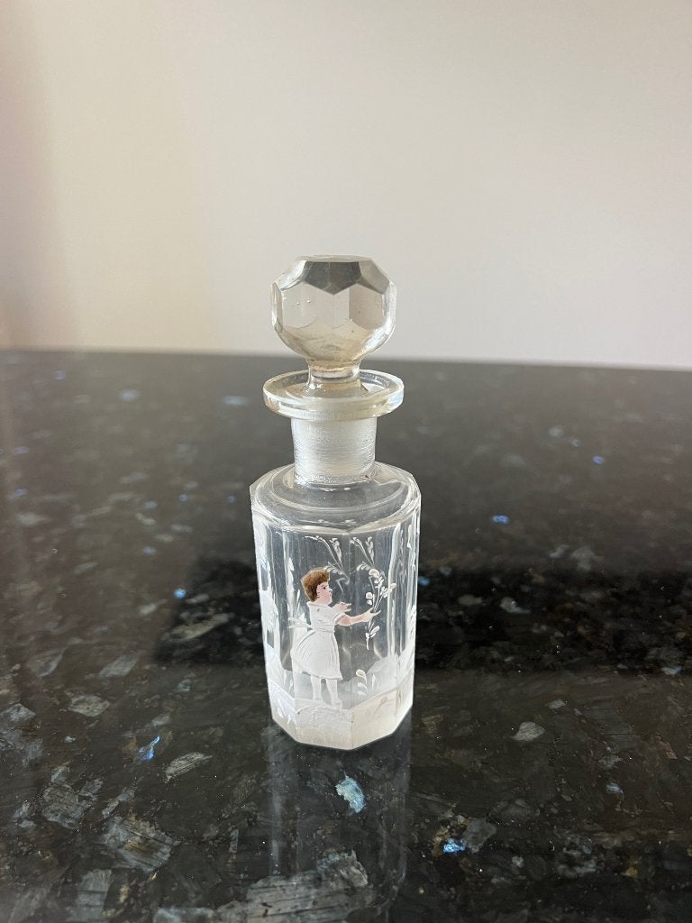 Victoriaans Parfumflesje – 13 cm, Antiek en Kunst, Ophalen of Verzenden