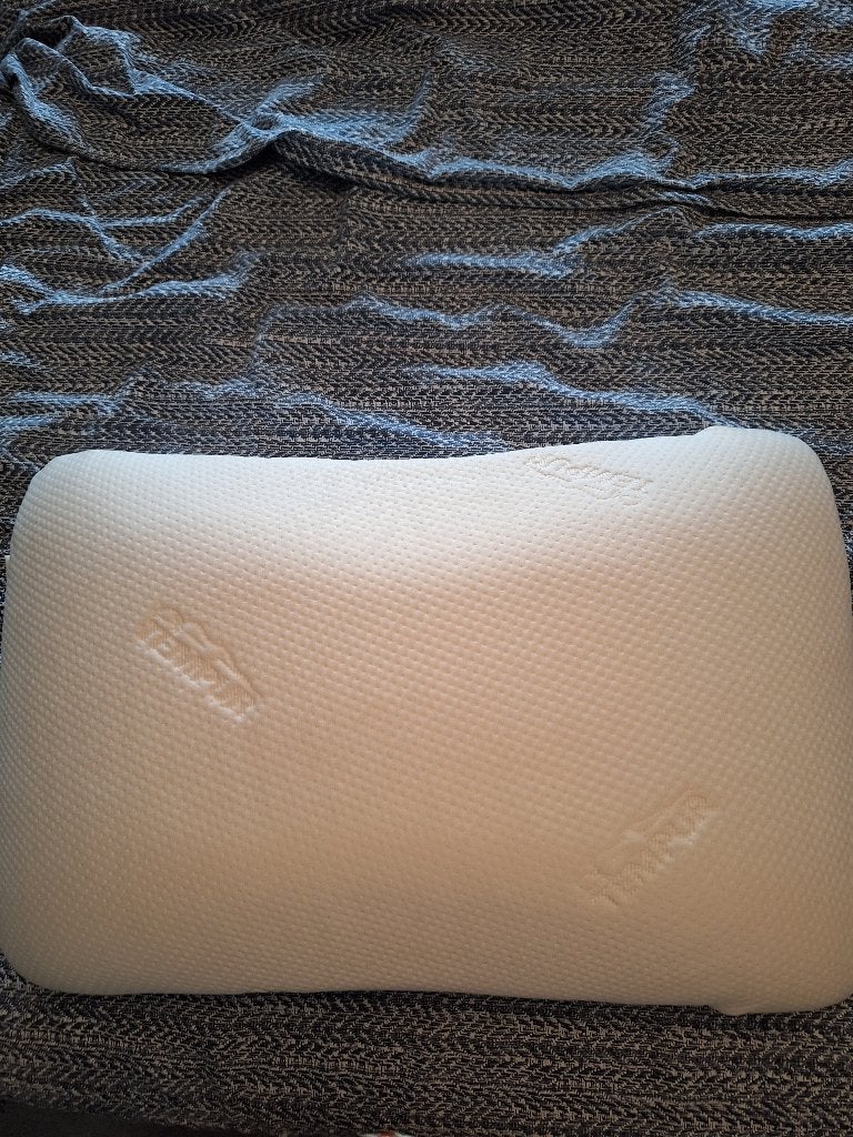 Hoofdkussen tempur, Eenpersoons, Beige, Katoen, Nieuw