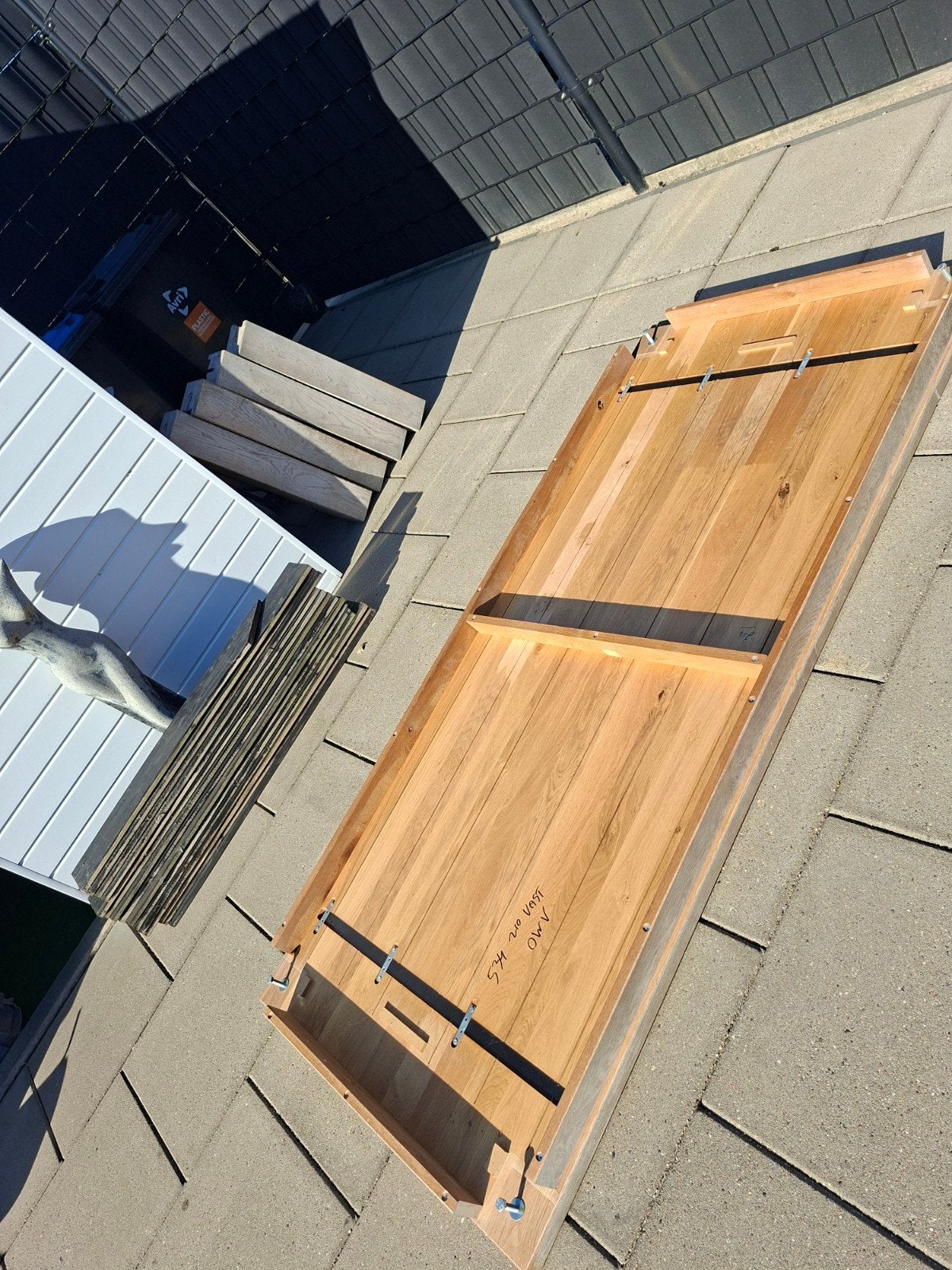GRATIS ophalen, Tuin en Terras, Ophalen, Gebruikt, Hout