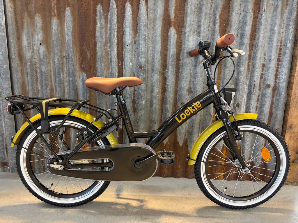Loekie Superstar 18 inch meisjesfiets Nieuw, Fietsen en Brommers, Fietsen | Meisjes, Nieuw, 18 inch, Handrem, Ophalen