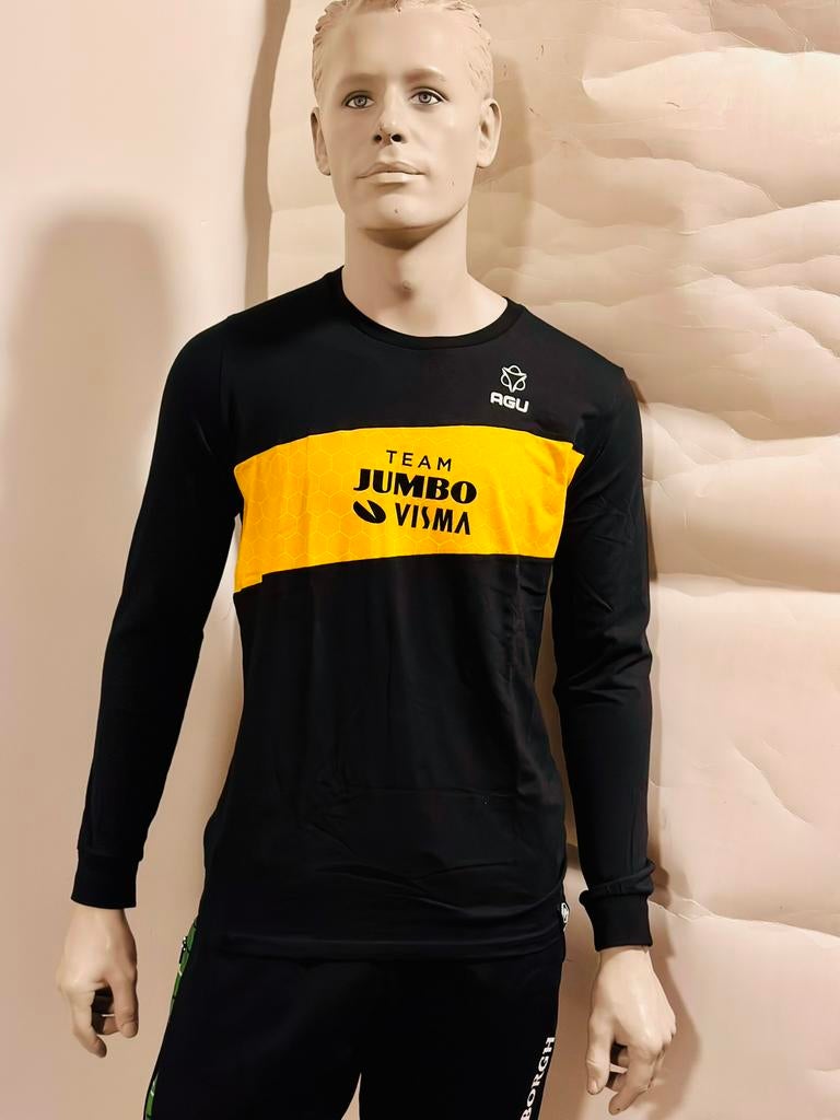 Sportkleding sportshirt shirt lange mouwen t-shirt M Agu, Ophalen of Verzenden, Nieuw, Maat 48/50 (M), Zwart