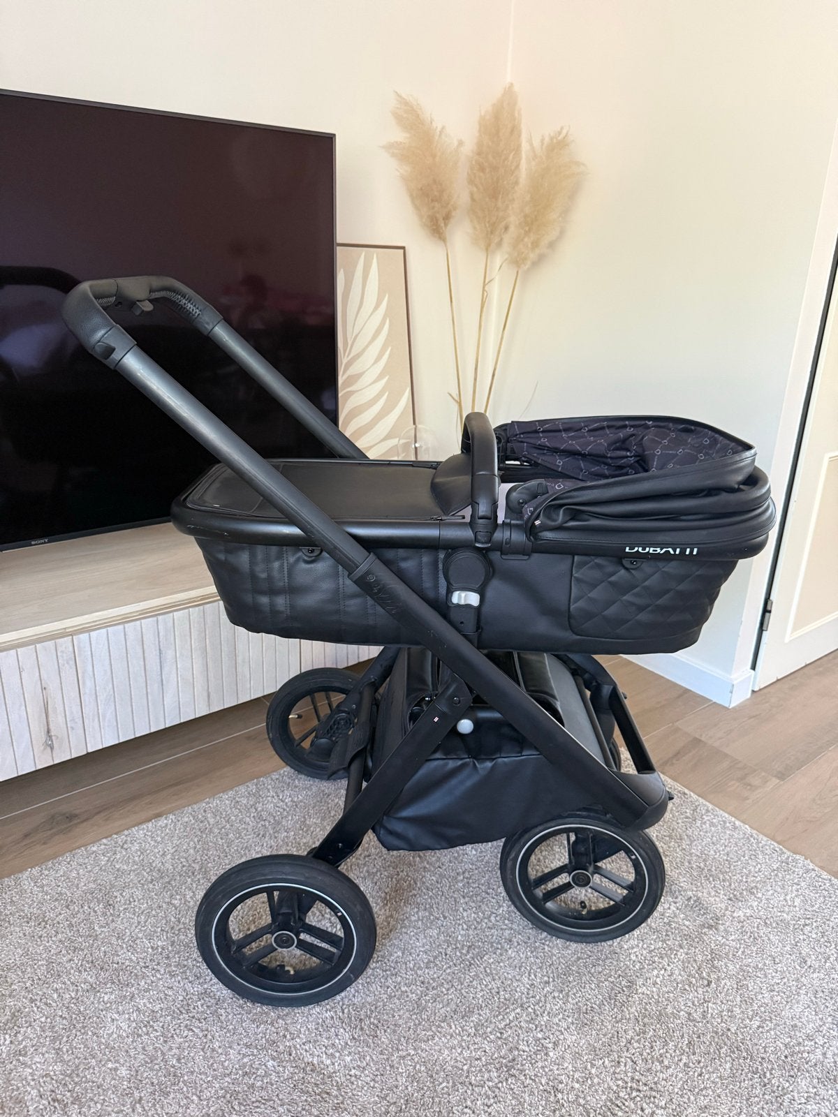 Zeer nette Dubatti kinderwagen met alle accessoires, Kinderen en Baby's, Kinderwagens en Combinaties, Gebruikt, Met reiswieg, Ophalen