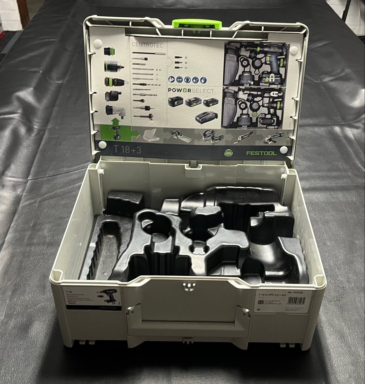 Lege Festool Systainer voor T18 Accuboormachine, Ophalen of Verzenden, Zo goed als nieuw, Gereedschapsopslag, Festool