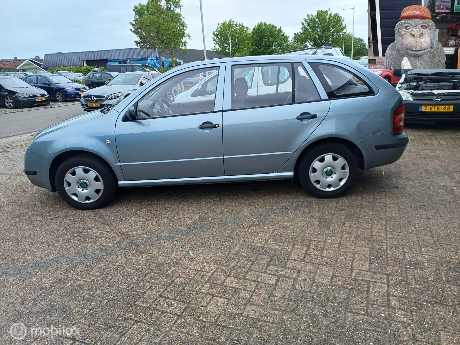 Skoda Fabia Combi 1.4 Ambiente, Auto's, Voorwielaandrijving, Gebruikt, 4 cilinders, Origineel Nederlands