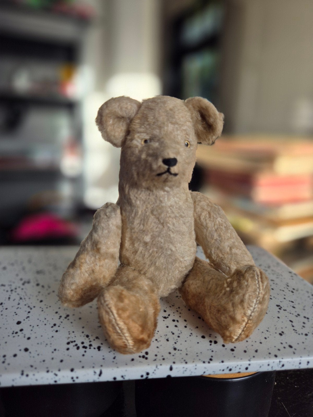 Prachtige Antieke Teddybeer (ca. '20/'30) - Steiff kenmerken, Ophalen of Verzenden, Gebruikt, Steiff