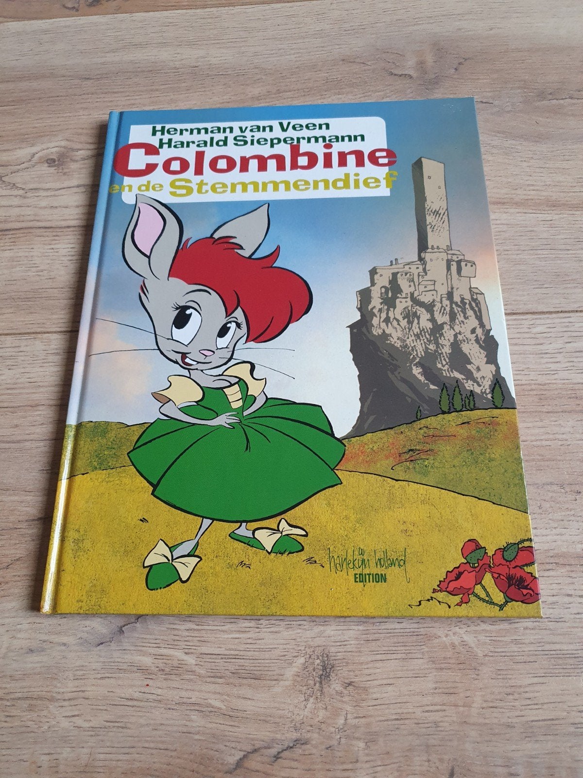 Boek; Columbine en de stemmendief, o.a. Herman van Veen!, Ophalen of Verzenden, Zo goed als nieuw, Herman van Veen, Fictie algemeen