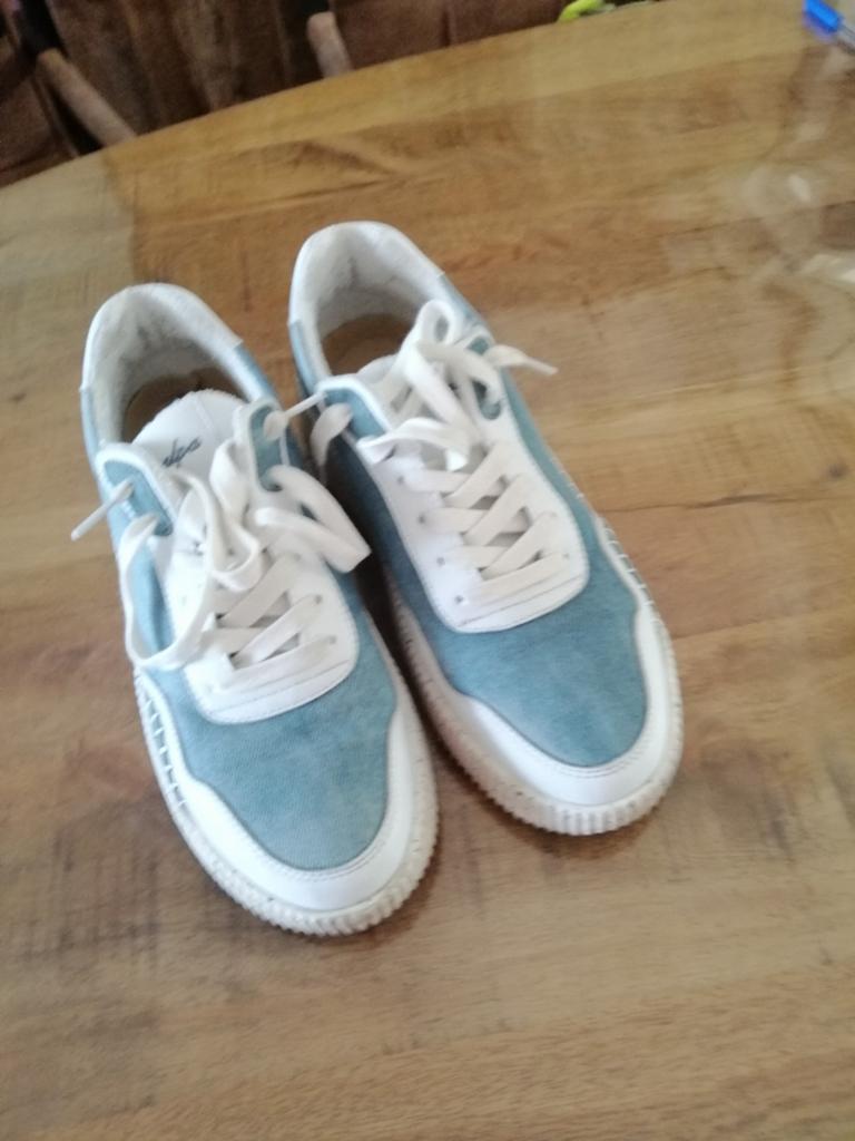 Palpa sneaker mt 40, Kleding | Dames, Ophalen of Verzenden, Zo goed als nieuw, Blauw, Sneakers of Gympen