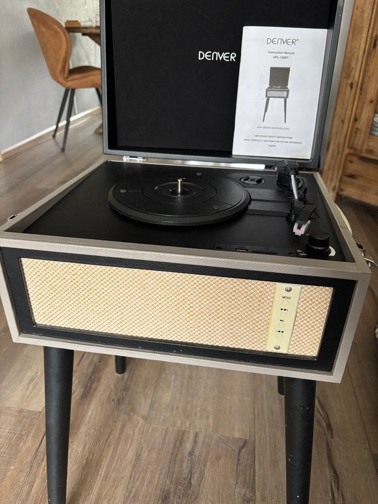 Denver. platenspeler op pootjes, Audio, Tv en Foto, Platenspelers, Ophalen, Gebruikt, Overige merken, Automatisch
