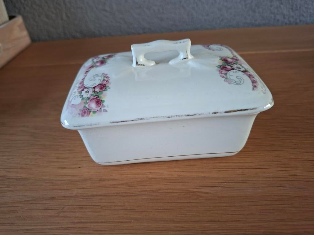 Brocante zeepbakje, Ophalen