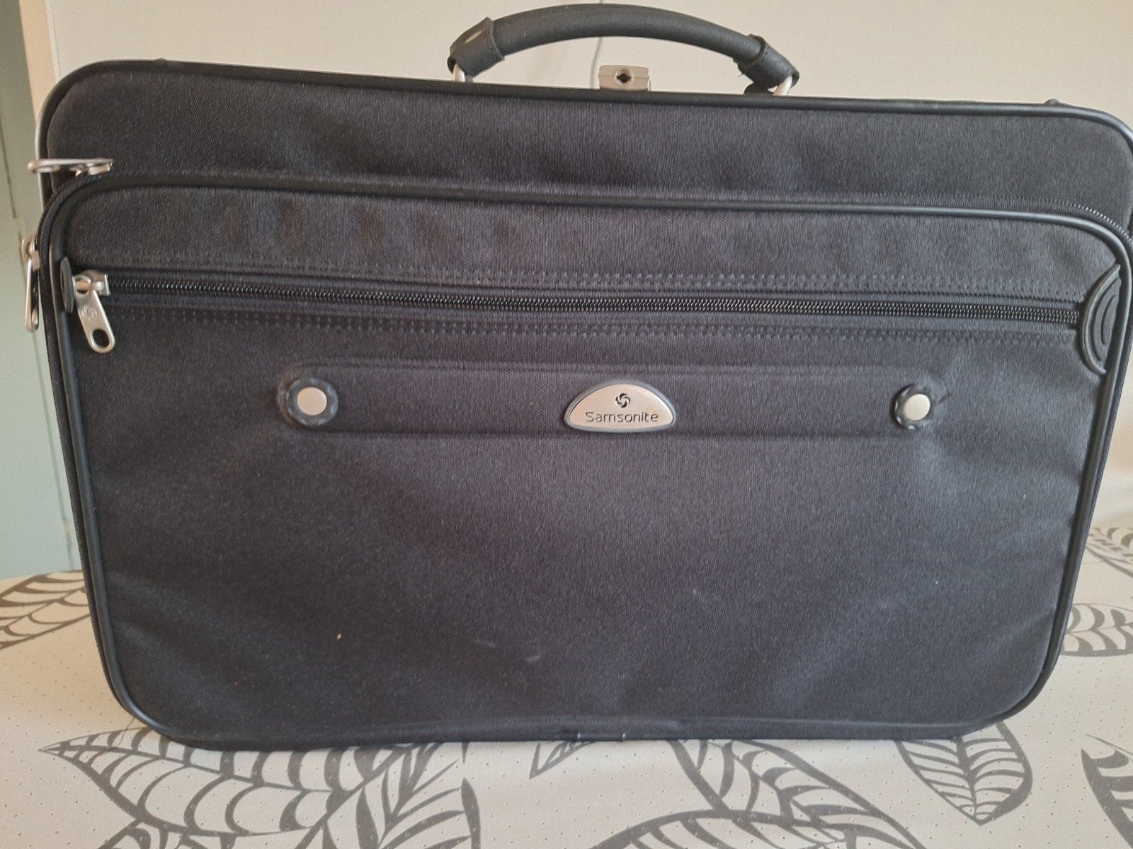 Samsonite laptoptas/aktetas - Zwart, gebruikt, 40 tot 60 cm, 30 cm of meer, Zwart, Minder dan 35 cm