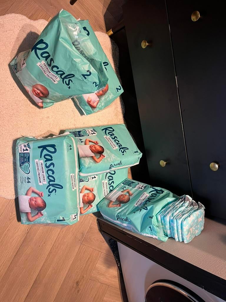 Luiers Rascals, Ophalen, Zo goed als nieuw, Overige typen