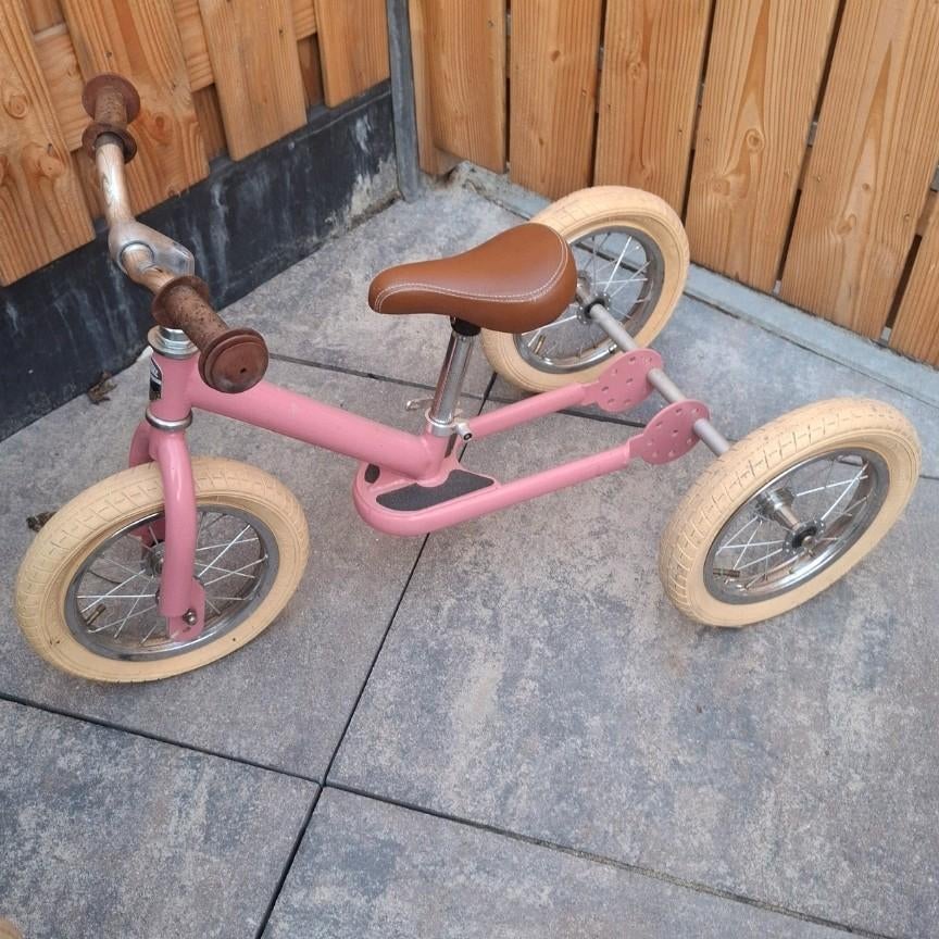 Mooie trybike oudroze, Ophalen, Gebruikt, Loopfiets