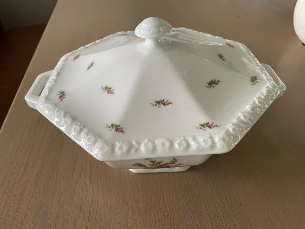 Rosenthal maria roosjes dekschalen en boterschaal, Antiek en Kunst, Ophalen