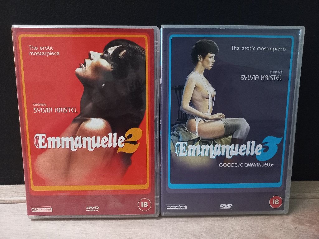 Emmanuelle 2+3 (1975/1977) 2xDVD Sylvia Kristel / Erotiek, Vanaf 16 jaar, Ophalen of Verzenden, Zo goed als nieuw, Overige gebieden