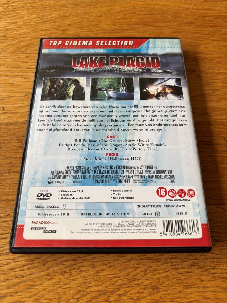 Dvd's Lake Placid 1 t/m 3 + Vs Anaconda - NL-Uitgaven, Vanaf 16 jaar, Nederlands, Monsters, Ophalen of Verzenden