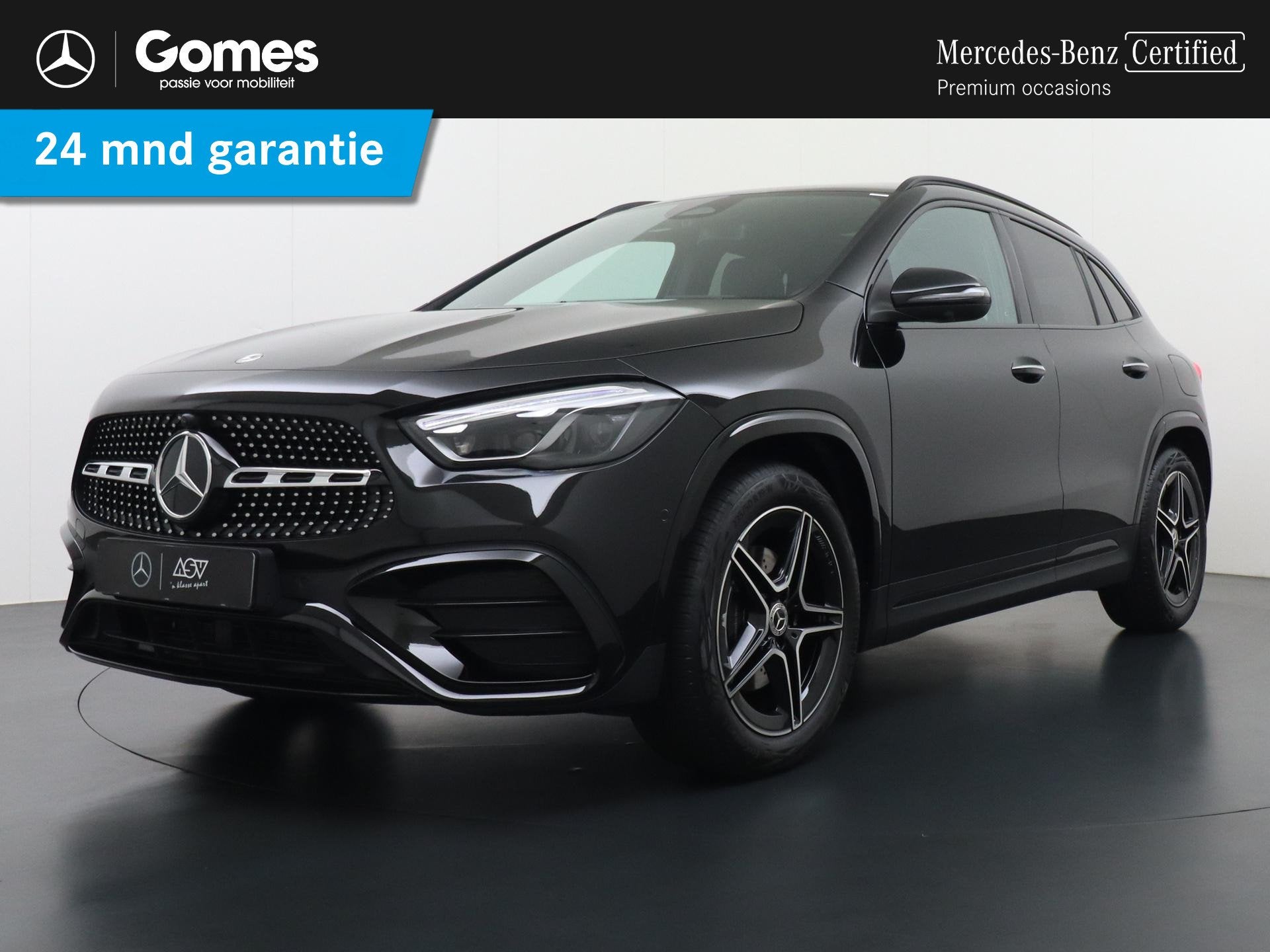 Mercedes-Benz GLA 180 Business Solution AMG, 4 cilinders, Zwart, Origineel Nederlands, 1470 kg