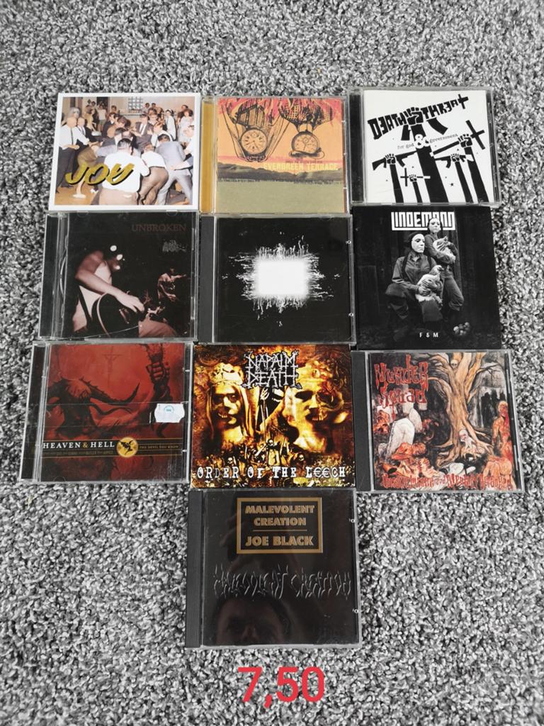 Diverse metal / punk / Hardcore cd's, Ophalen of Verzenden, Zo goed als nieuw