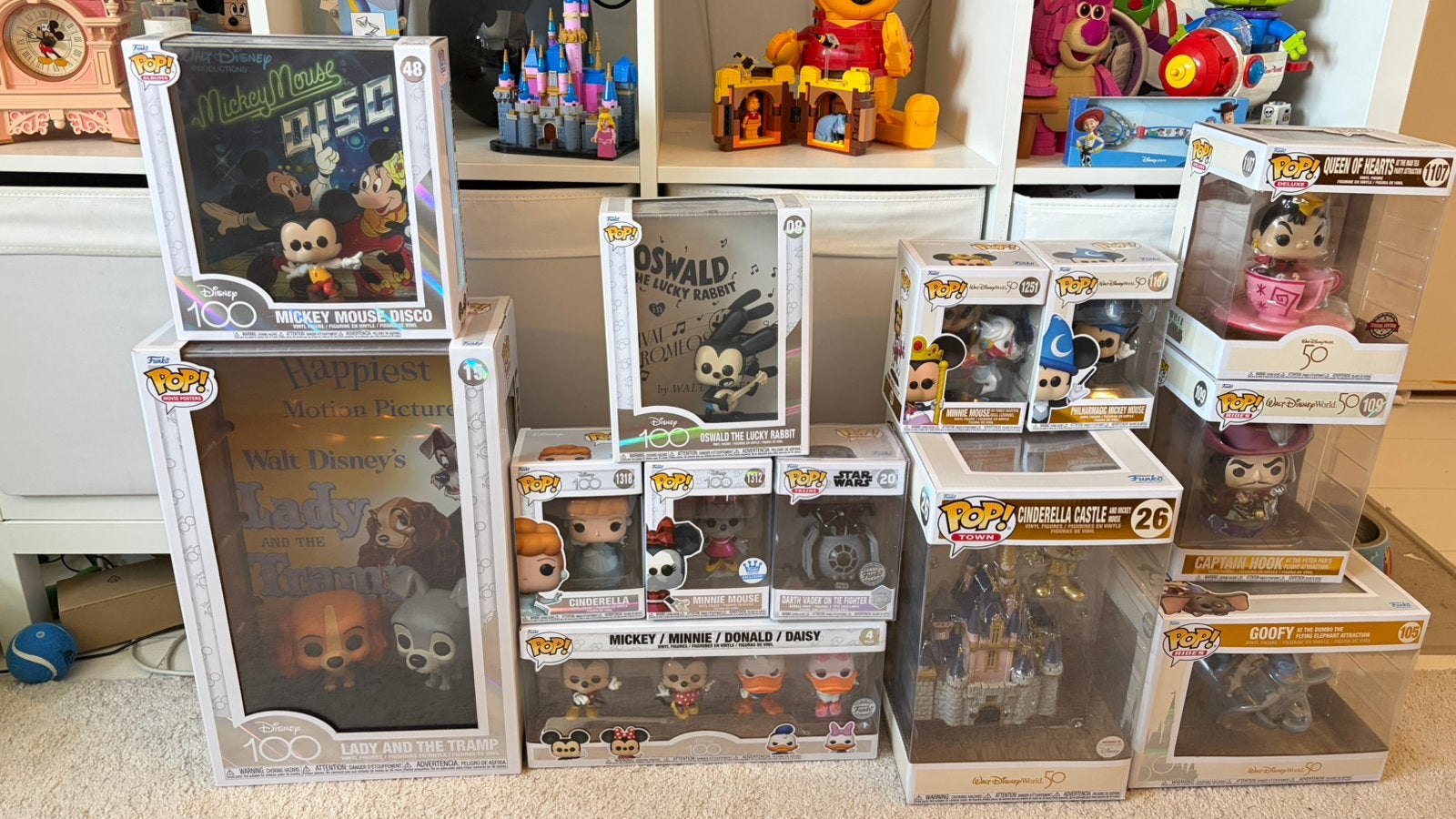 Disney Funko Pop Collectie (Disney 100 & WDW 50), Verzamelen, Ophalen of Verzenden, Zo goed als nieuw