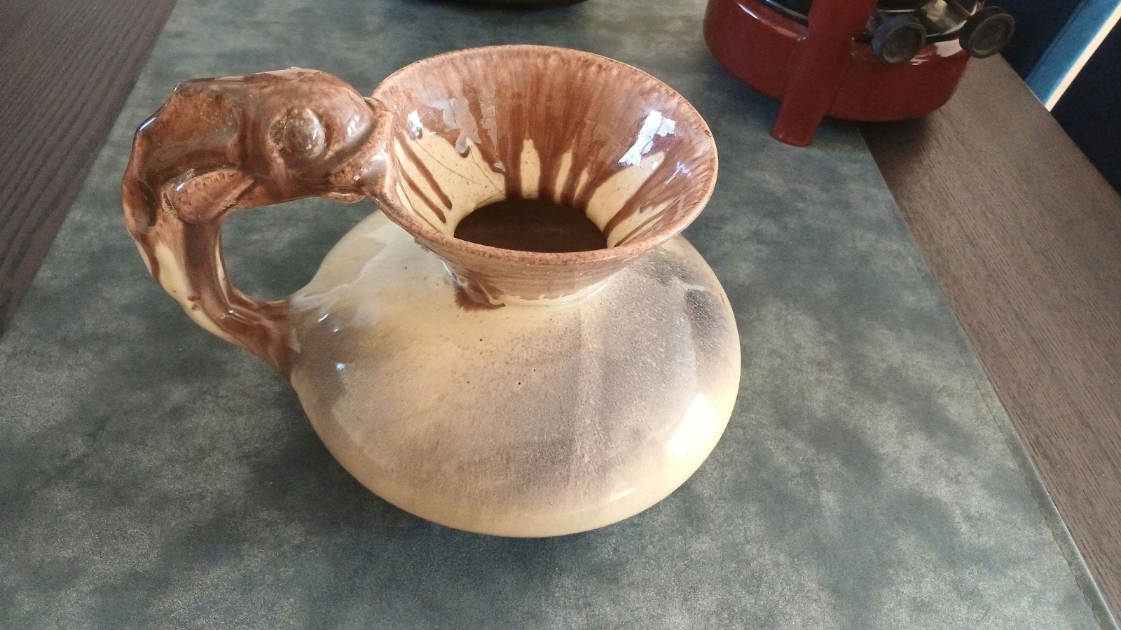 Vintage keramische kan of vaas, Antiek en Kunst, Ophalen