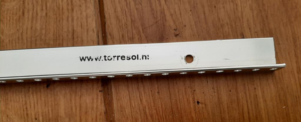 Torresol Vliegengordijn hulzen zwart, Ophalen, Zwart, 100 tot 150 cm