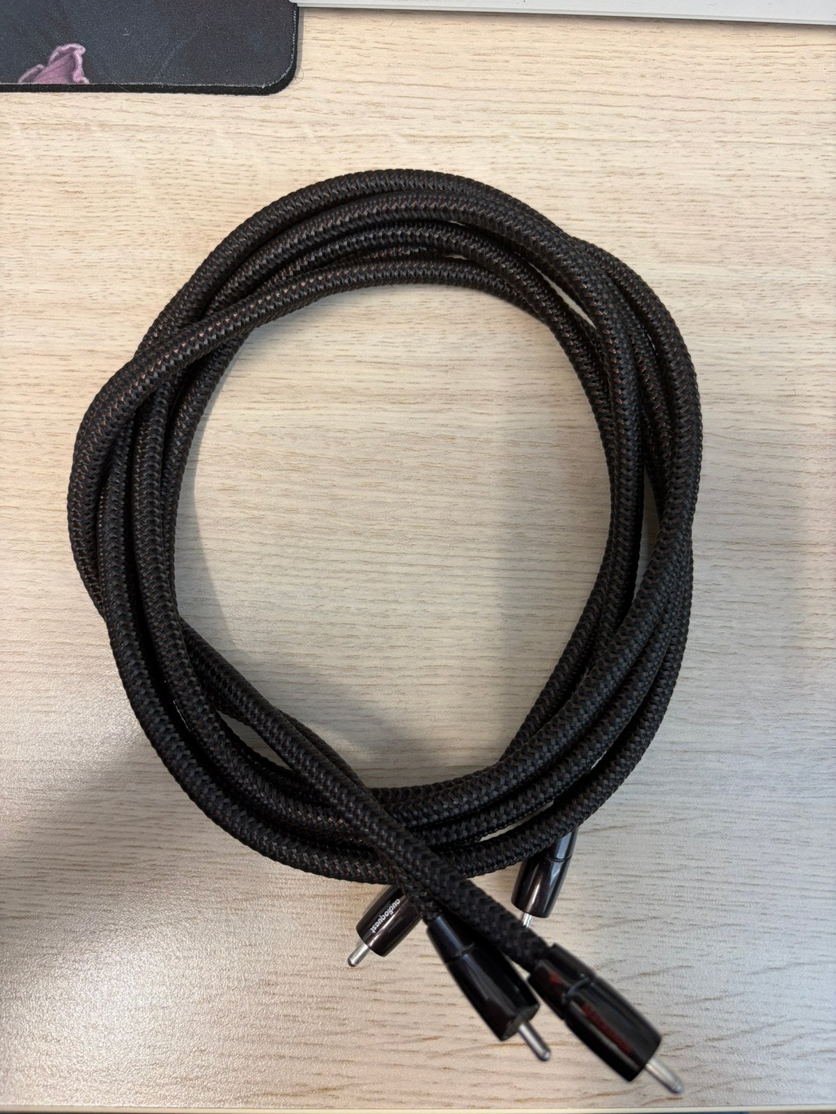 Audioquest Mackenzie RCA (1,5m), Ophalen of Verzenden, Zo goed als nieuw, Minder dan 2 meter, Interlink-kabel